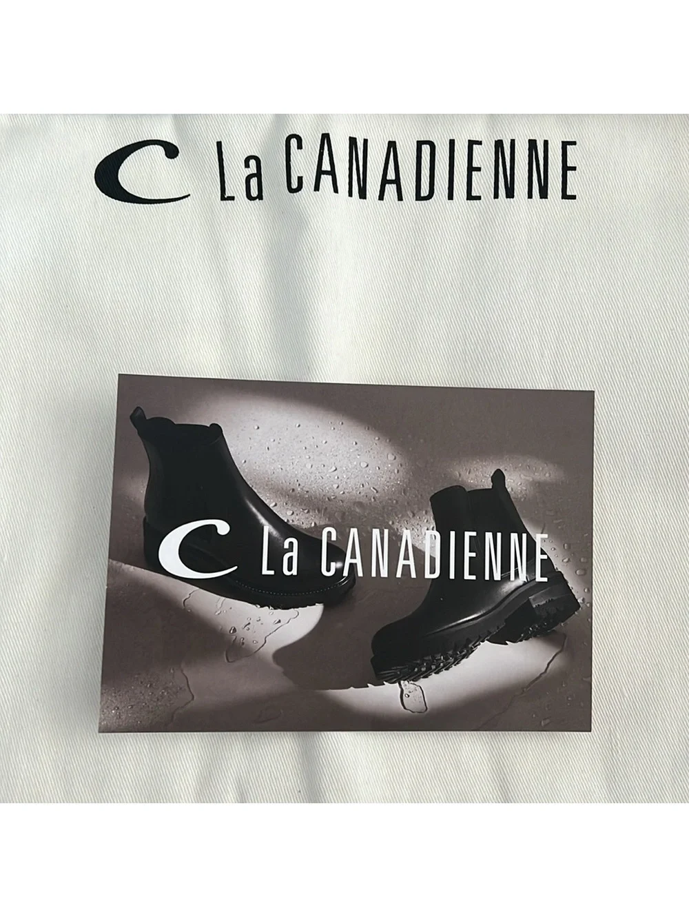 NWT La Canadienne Paul Buckled High Heel Boots, Black Size 7.5M New in Box